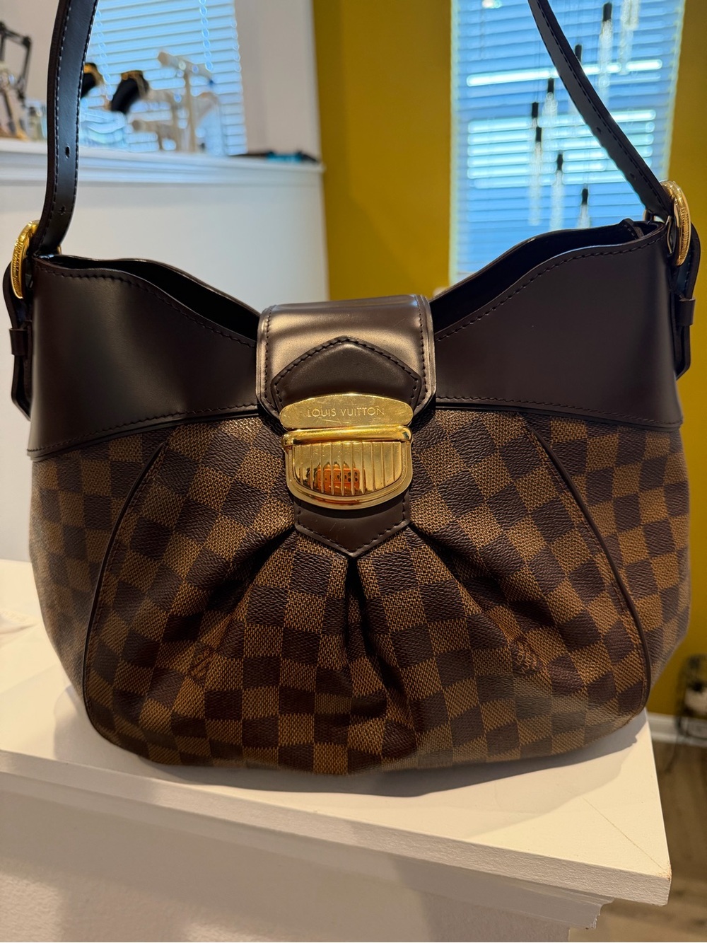 Louis Vuitton  Damier Sistina Shoulder Bag